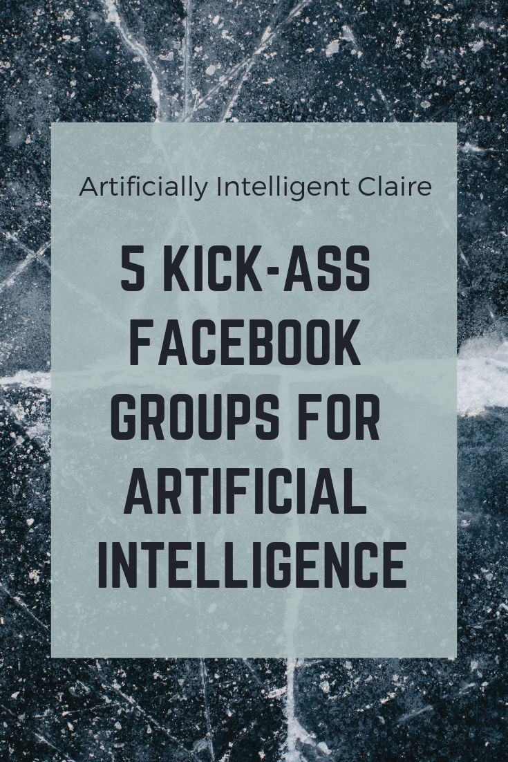 Facebook groups for AI