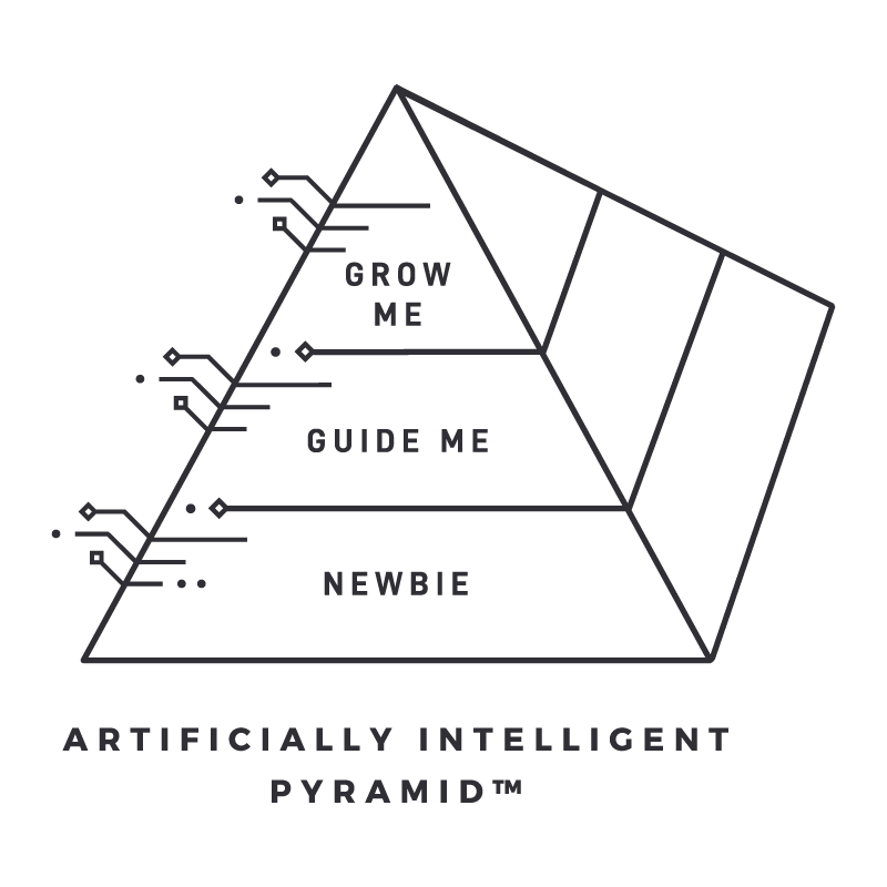 artificially intelligent pyramid